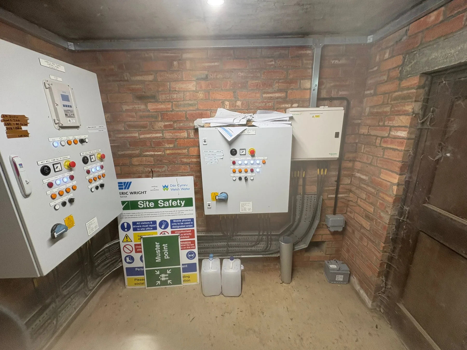 Wastewater electrical equipment